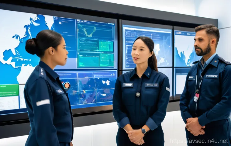 항공보안관리사 취업 면접 질문 모음 - **Confident Interview for an Airline Security Management Position:** A well-dressed male candidate, ...